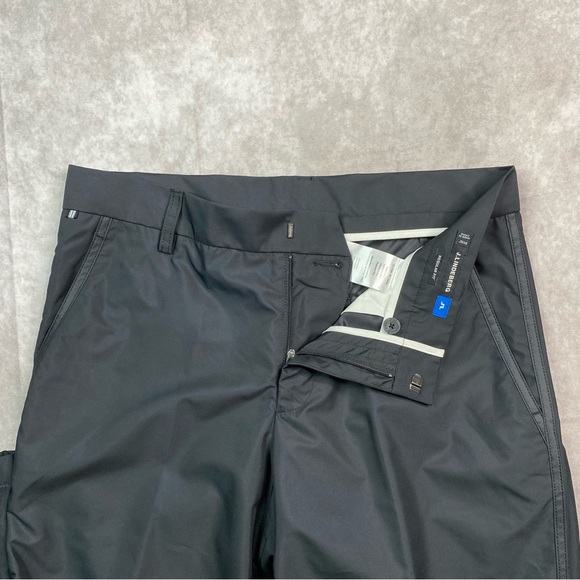 J Lindeberg Golf Pants Men 31X32 Black Troyan Regular Lightweight Performance - Picture 8 of 16